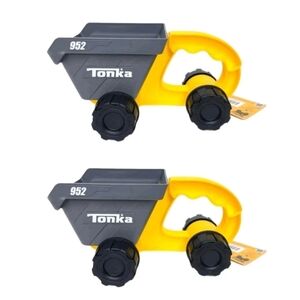 2 PACK Tonka Sand Dumper Kids Toy Truck Rolling Wheels/Working Dump Construction
